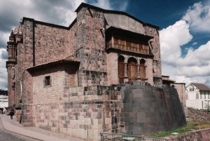 Church and Incan Wall
